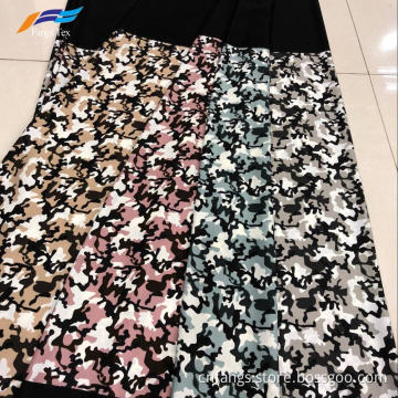 Printing NIDA 68" Dubai Formal Black Abaya Fabric